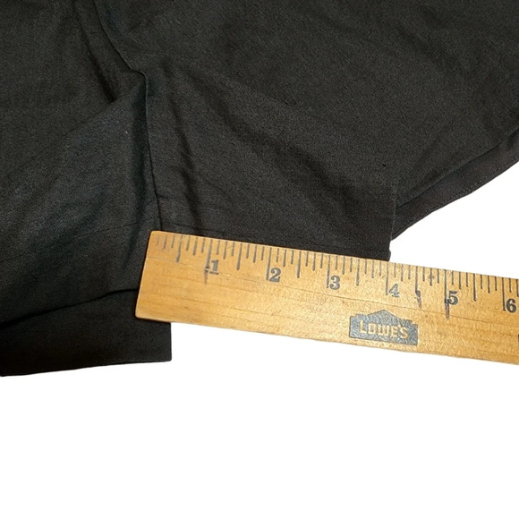 Vince Linen Flounce Shorts Black (No Tags) - Picture 11 of 11